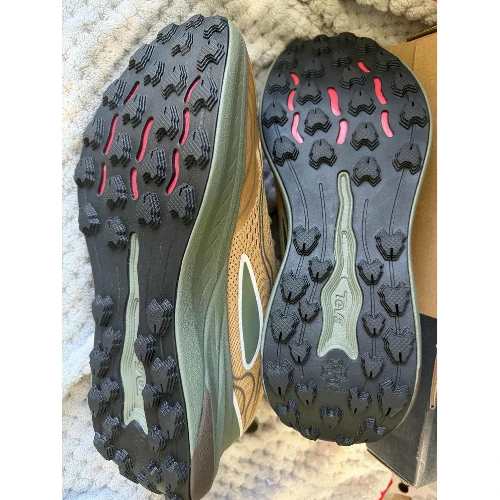 Teva Men's Trailwinder Low‎ Hiking Shoe Brown Green Size 9.5